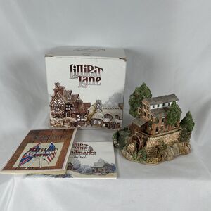 Lilliput Lane Falls Mill SIGNED Ray Day American Landmarks Tennessee with Box